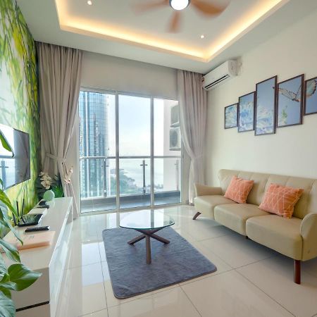 Seaview Condo Near Rf Mall, Food Court & Free Netflix Johor Bahru Exterior foto