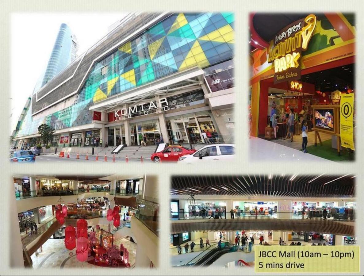 Seaview Condo Near Rf Mall, Food Court & Free Netflix Johor Bahru Exterior foto